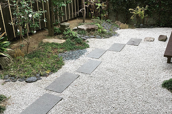 日本庭園風の造園工事（尼崎市 塚口町）