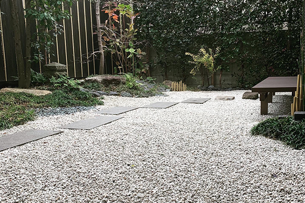 日本庭園風の造園工事（尼崎市 塚口町）